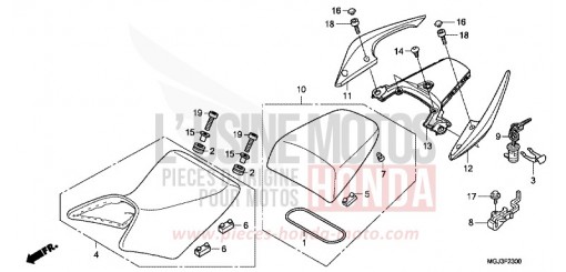 SIEGE CBF1000FAB de 2011